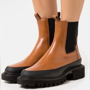 NWOT ALL SAINTS Harley Lug Sole Boots